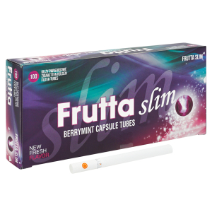 Gilza papierosowa SLIM  (kapsułka Berry mintl) MCT